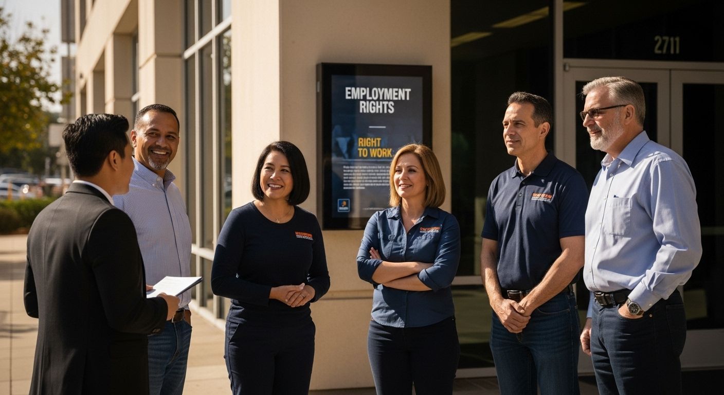 derecho al trabajo empleados de california