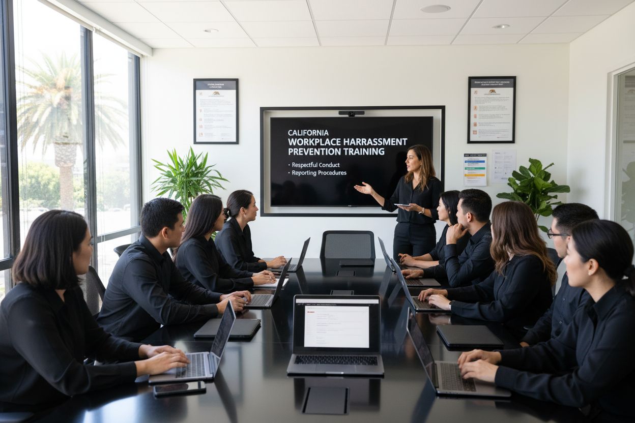 California harassment training